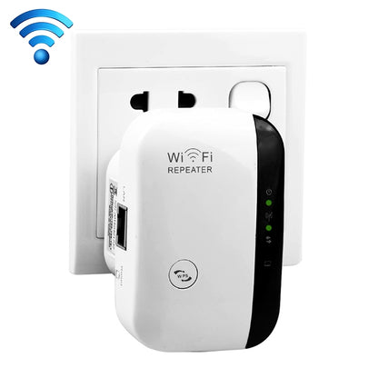 WS-WN560N2 300Mbps Wireless-N WIFI 802.11n Repeater Range Expander, EU Plug(White) - Powerline Network Adapters by PMC Jewellery | Online Shopping South Africa | PMC Jewellery | Buy Now Pay Later Mobicred