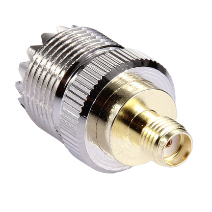 Coaxial SMA Female to UHF Female Adapter(Silver) - Connectors by PMC Jewellery | Online Shopping South Africa | PMC Jewellery