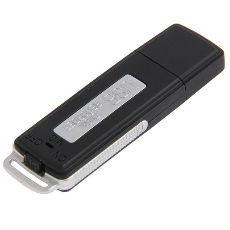 Mini Interview Recorder / USB Flash Drive , Built in 4GB Memory(Black) - free shipping - PMC Jewellery - Order now!