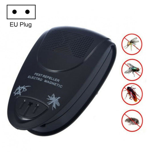 Ultrasonic Pest Repeller Electro Magnetic(Black) - Repellents by PMC Jewellery | Online Shopping South Africa | PMC Jewellery | Buy Now Pay Later Mobicred