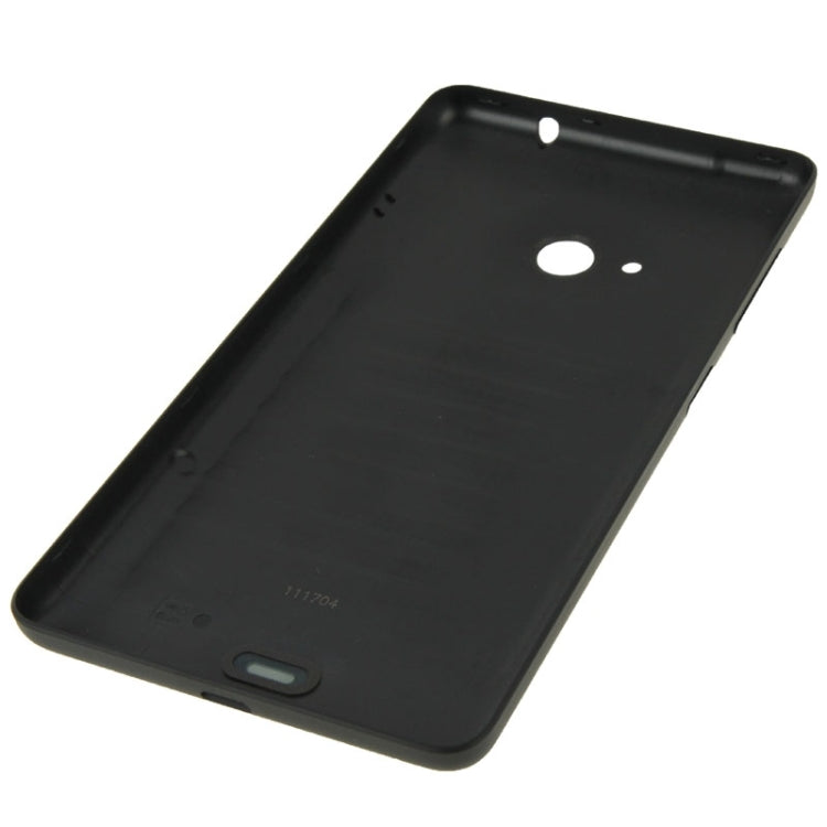 Bright Surface Solid Color Plastic Battery  Back Cover for Microsoft Lumia 535(Black) - Back Cover by PMc TechLife | Online Shopping South Africa | PMc TechLife | Buy Now Pay Later Mobicred