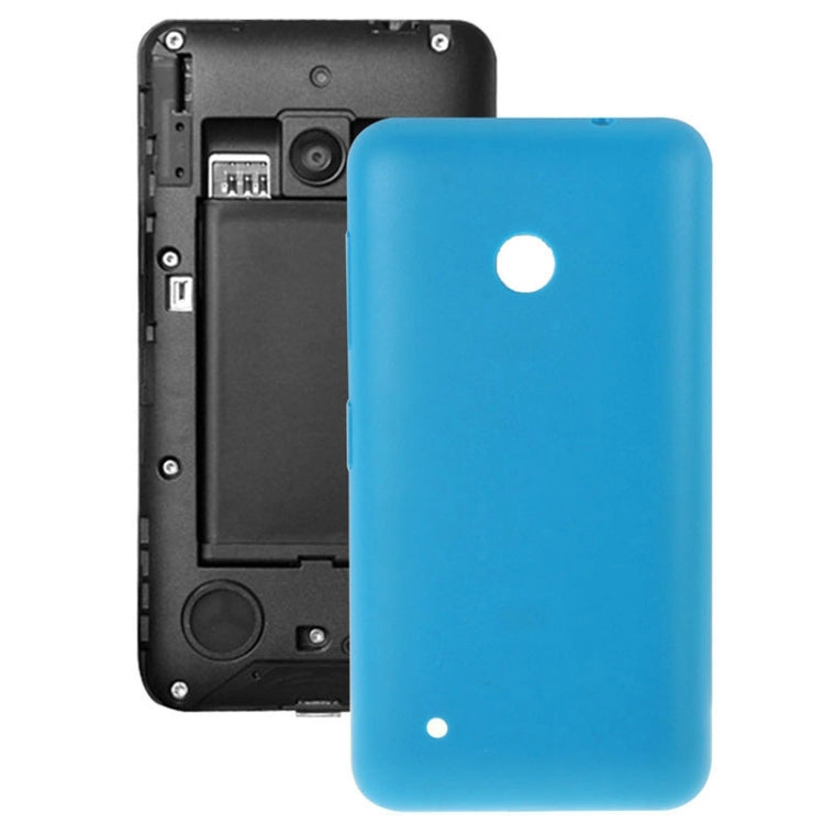 Solid Color Plastic Battery Back Cover for Nokia Lumia 530/Rock/M-1018/RM-1020(Blue) - free shipping - PMC TechLife - Order now!
