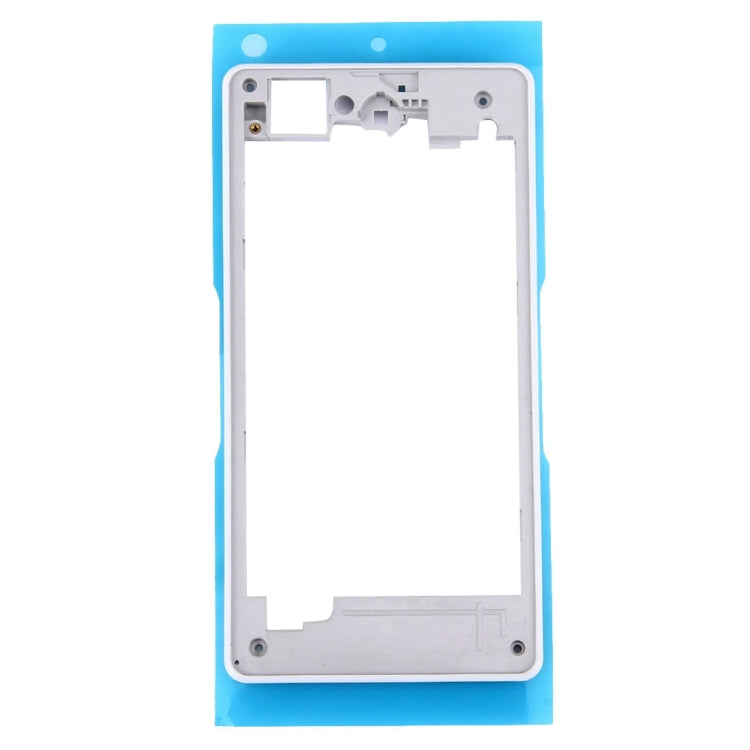 Rear Housing Frame  for Sony Xperia Z1 Compact / D5503(White) - Frame Bezel Plate by PMc TechLife | Online Shopping South Africa | PMc TechLife | Buy Now Pay Later Mobicred