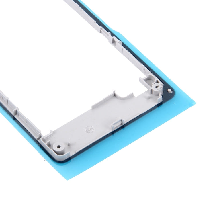 Rear Housing Frame  for Sony Xperia Z1 Compact / D5503(White) - Frame Bezel Plate by PMc TechLife | Online Shopping South Africa | PMc TechLife | Buy Now Pay Later Mobicred