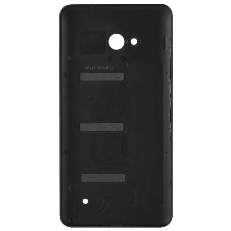 Frosted Surface Plastic Back Housing Cover for Microsoft Lumia 640(Black) - Back Cover by PMc TechLife | Online Shopping South Africa | PMc TechLife | Buy Now Pay Later Mobicred