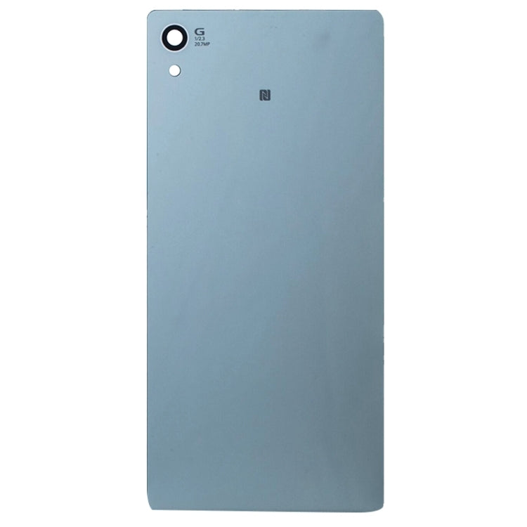 Original Glass Material Back Housing Cover for Sony Xperia Z4(Blue) - Back Cover by PMC Jewellery | Online Shopping South Africa | PMC Jewellery | Buy Now Pay Later Mobicred