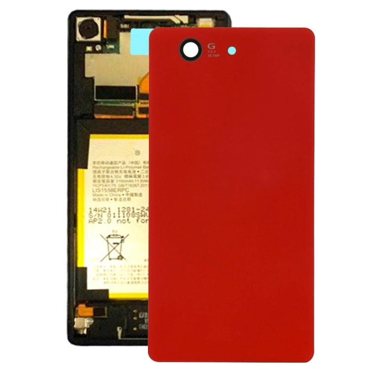 Original Battery Back Cover for Sony Xperia Z3 Compact / D5803(Red) - Back Cover by PMC TechLife | Online Shopping South Africa | PMC TechLife | Buy Now Pay Later Mobicred
