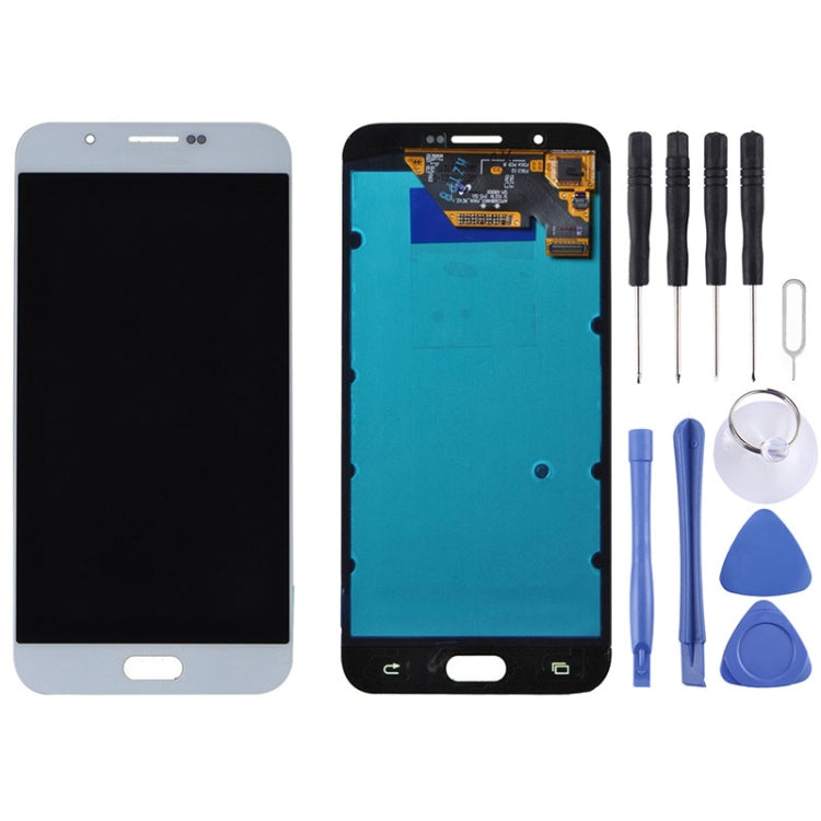 Original LCD Display + Touch Panel for Galaxy A8 / A8000(White) - free shipping - PMc TechLife - Order now!