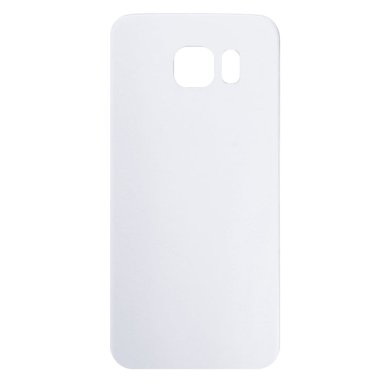 For Galaxy S6 Edge / G925 Battery Back Cover (White) - free shipping - PMc TechLife - Order now!
