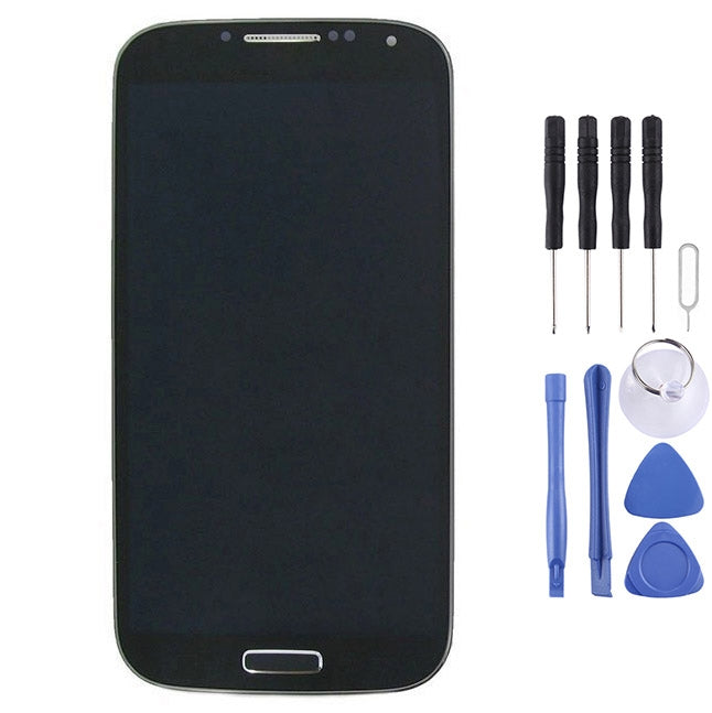 Original LCD Display + Touch Panel with Frame for Galaxy S4 / i9505(Black) - free shipping - PMc TechLife - Order now!