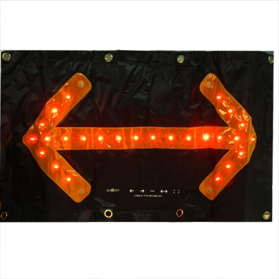 30 LED Car Safety Hazard Traffic Two-way Arrow Direction with Key Indicator Switch Signal Sign - Warning Lights by PMC TechLife | Online Shopping South Africa | PMC TechLife | Buy Now Pay Later Mobicred