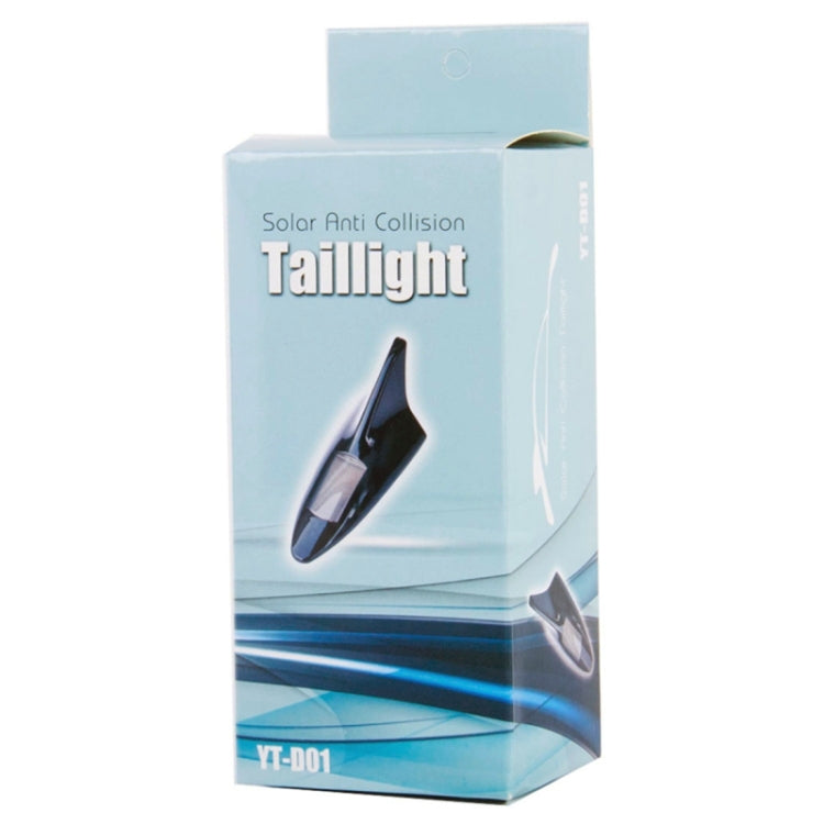 Solar Shark Fin High-positioned Alarm Light(White) - Warning Lights by PMC TechLife | Online Shopping South Africa | PMC TechLife | Buy Now Pay Later Mobicred