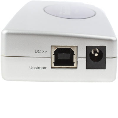 Hi-speed USB 2.0 Docking Station with 8 Ports (2xUSB 2.0 + PS2 Mouse + PS2 Keyboard + RS232 + DB25 + LAN + Upstream),Silver(Silver) - USB 2.0 HUB by PMC Jewellery | Online Shopping South Africa | PMC Jewellery | Buy Now Pay Later Mobicred