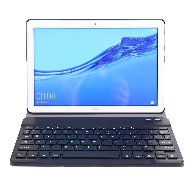 ABS Ultra-thin Split Bluetooth Keyboard Tablet Case for Huawei Honor 5 / T5 10.1 inch, with Bracket Function(Black) - Huawei Keyboard by PMC TechLife | Online Shopping South Africa | PMC TechLife | Buy Now Pay Later Mobicred