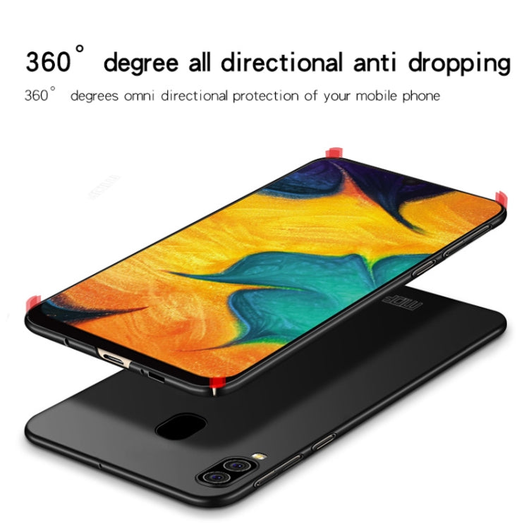 MOFI Frosted PC Ultra-thin Full Coverage Case for Galaxy A30 (Red) - Galaxy Phone Cases by MOFI | Online Shopping South Africa | PMC TechLife | Buy Now Pay Later Mobicred