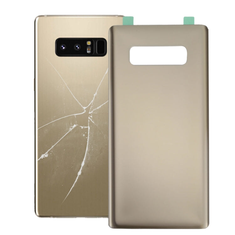 For Galaxy Note 8 Battery Back Cover with Adhesive (Gold) - free shipping - PMc TechLife - Order now!