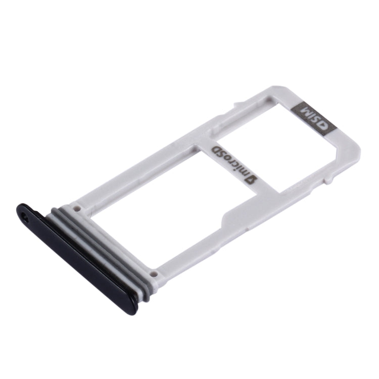For Galaxy A3 (2017) / A320 SIM Card Tray + Micro SD Card Tray (Black) - free shipping - PMc TechLife - Order now!