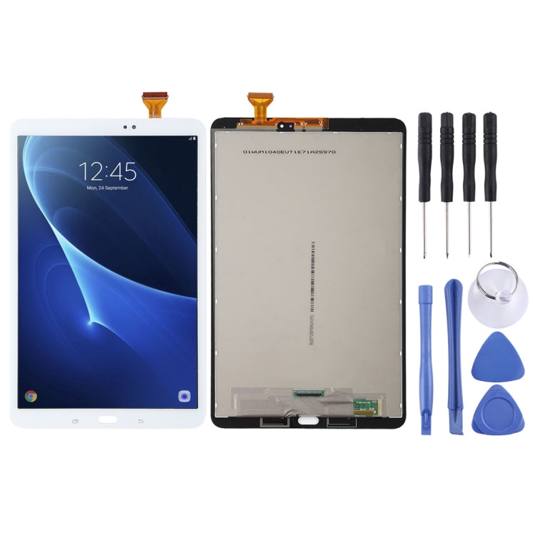 LCD Screen for Galaxy Tab A 10.1 / T580 with Digitizer Full Assembly(White) - free shipping - PMc TechLife - Order now!