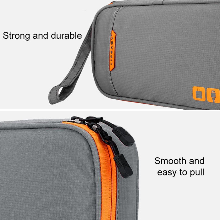 Multi-functional Headphone Charger Data Cable Storage Bag Portable Power Pack, Size: S, 24 x 12 x 5cm (Black) - free shipping - PMC TechLife - Order now!