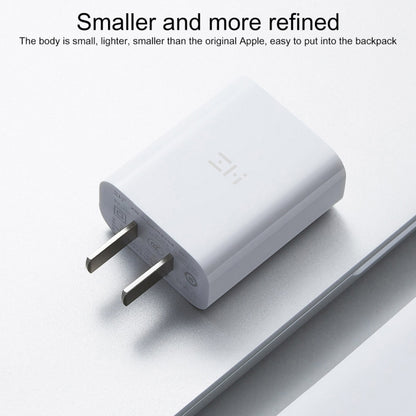 Original Xiaomi Youpin ZMI 20W Type-C / USB-C Quick Charger Power Adapter, US Plug(White) - USB Charger by Xiaomi | Online Shopping South Africa | PMC Jewellery | Buy Now Pay Later Mobicred