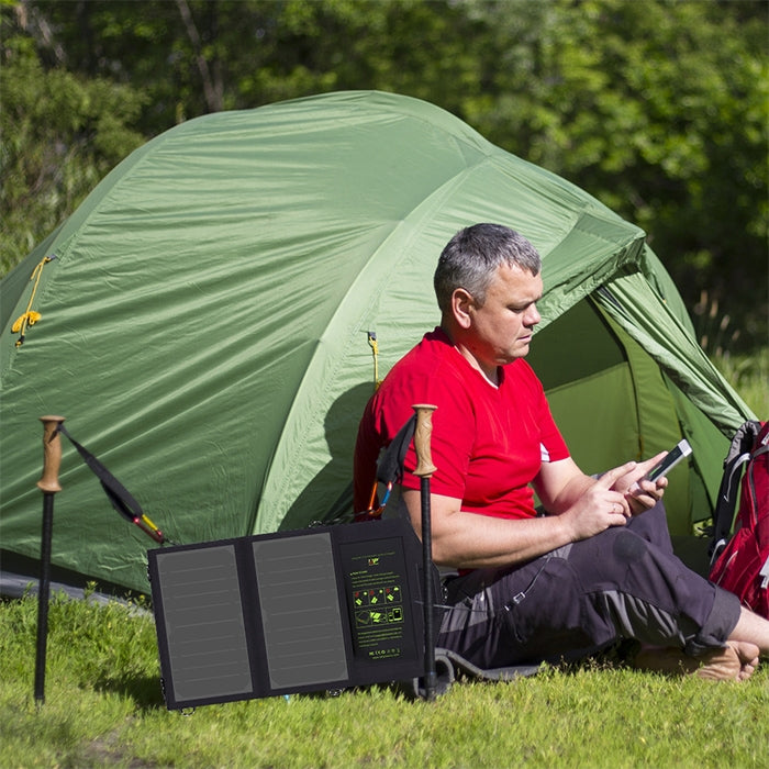 ALLPOWERS Solar Panel 10W 5V Solar Charger Portable Solar Battery Chargers Charging - Charger by PMC TechLife | Online Shopping South Africa | PMC TechLife | Buy Now Pay Later Mobicred