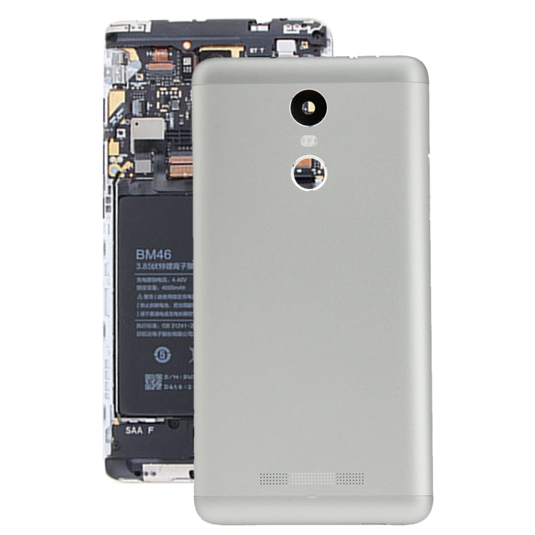 Battery Back Cover  for Xiaomi Redmi Note 3(Silver) - free shipping - PMC TechLife - Order now!