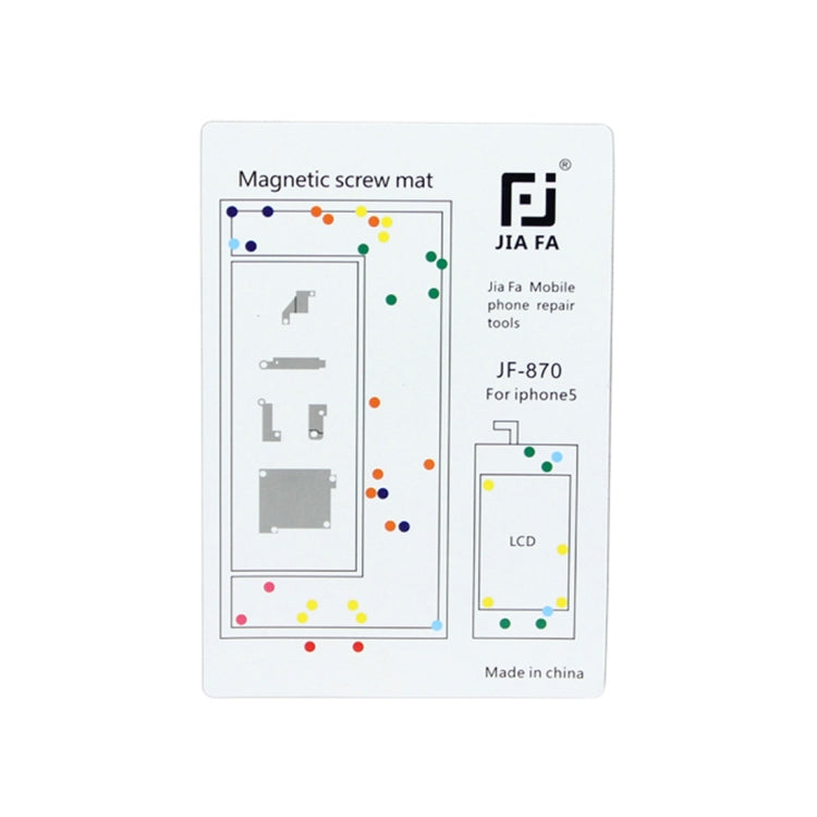 JIAFA Magnetic Screws Mat for iPhone 5 - free shipping - PMC TechLife - Order now!