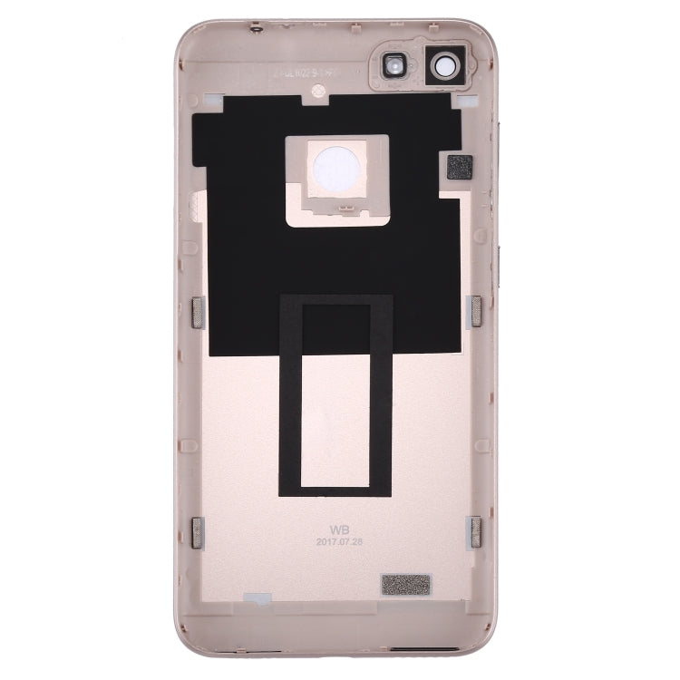 for Huawei Enjoy 7 / P9 Lite Mini / Y6 Pro (2017) Back Cover(Gold) - Back Cover by PMC TechLife | Online Shopping South Africa | PMC TechLife | Buy Now Pay Later Mobicred