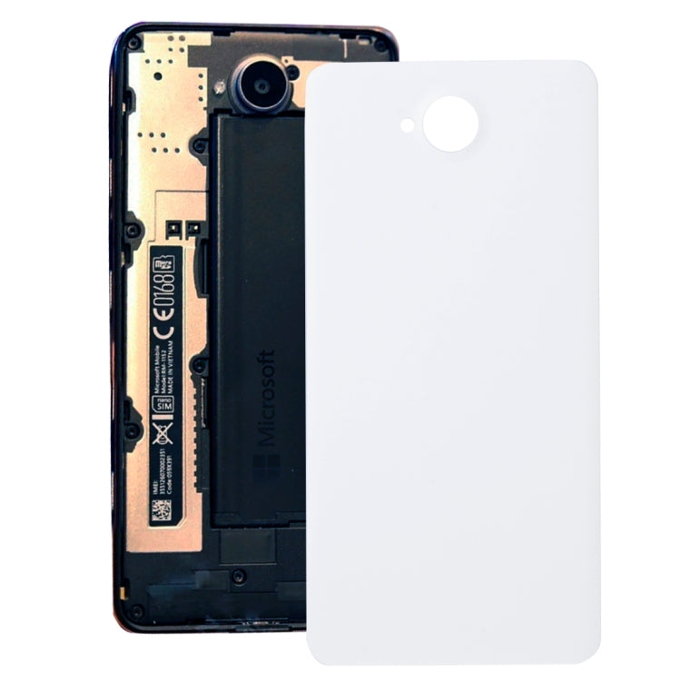 Battery Back Cover for Microsoft Lumia 650 (White) - Back Cover by PMC TechLife | Online Shopping South Africa | PMC TechLife | Buy Now Pay Later Mobicred