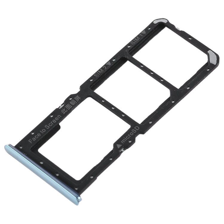 For OPPO K1 2 x SIM Card Tray + Micro SD Card Tray (Green) - Card Socket by PMc TechLife | Online Shopping South Africa | PMc TechLife | Buy Now Pay Later Mobicred