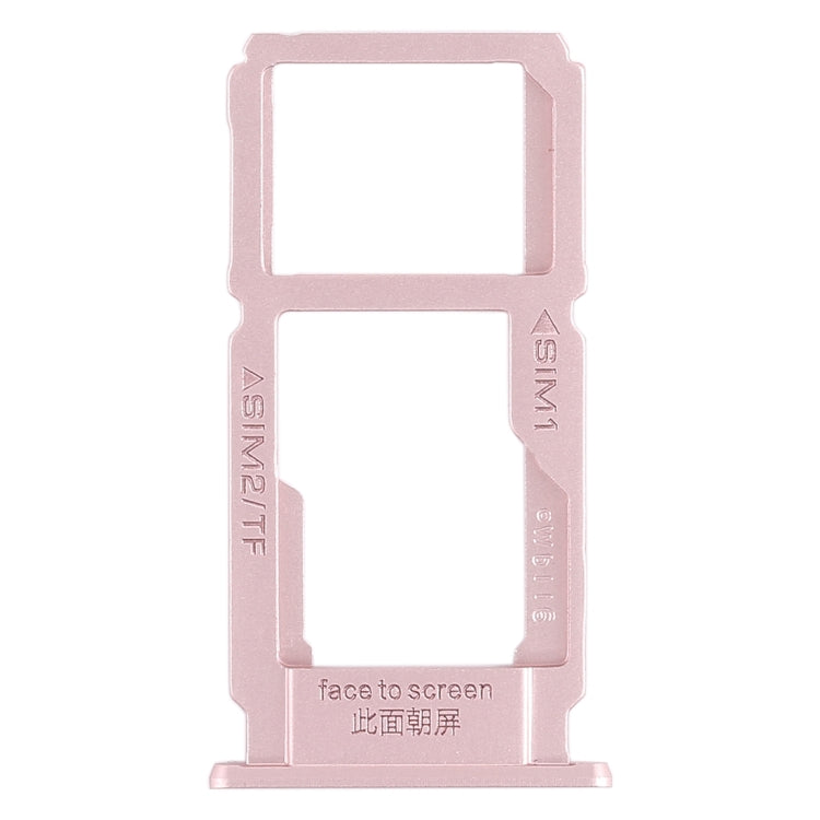 For OPPO R9sk SIM Card Tray + SIM Card Tray / Micro SD Card Tray (Rose Gold) - Card Socket by PMc TechLife | Online Shopping South Africa | PMc TechLife | Buy Now Pay Later Mobicred
