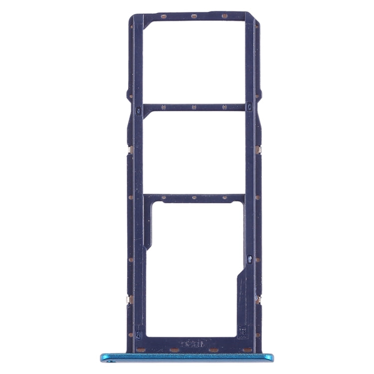 2 x SIM Card Tray / Micro SD Card Tray for Huawei Enjoy 9 (Blue) - Card Socket by PMc TechLife | Online Shopping South Africa | PMc TechLife | Buy Now Pay Later Mobicred