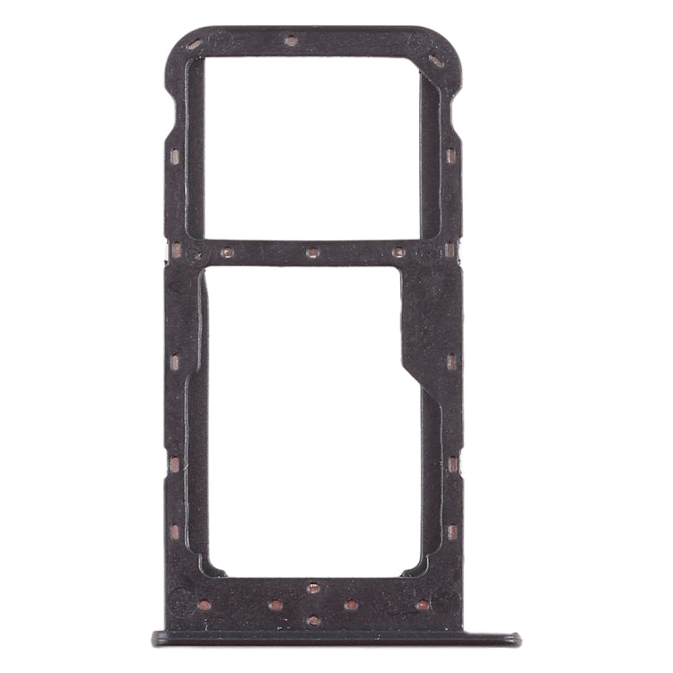 SIM Card Tray + SIM Card Tray / Micro SD Card Tray for Huawei Honor 9i (Black) - Card Socket by PMc TechLife | Online Shopping South Africa | PMc TechLife | Buy Now Pay Later Mobicred