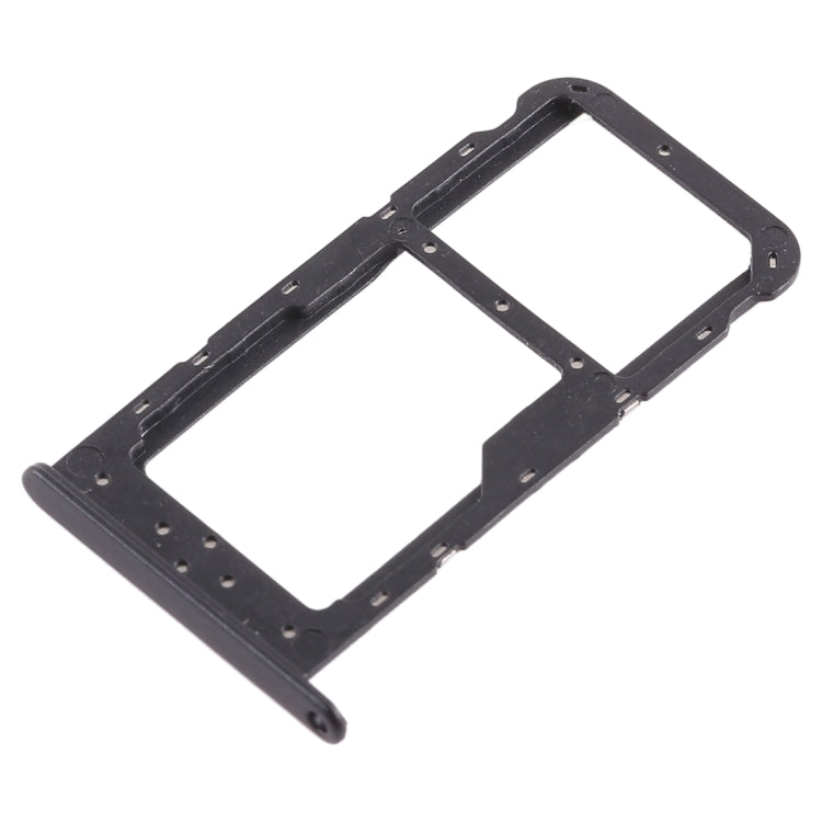 SIM Card Tray + SIM Card Tray / Micro SD Card Tray for Huawei Honor 9i (Black) - Card Socket by PMc TechLife | Online Shopping South Africa | PMc TechLife | Buy Now Pay Later Mobicred