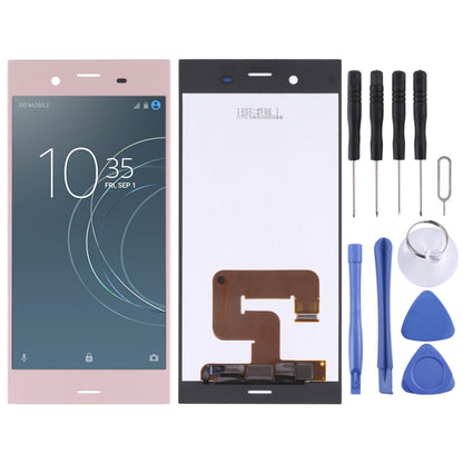 OEM LCD Screen for Sony Xperia XZ1 with Digitizer Full Assembly(Pink) - LCD Screen by PMC Jewellery | Online Shopping South Africa | PMC Jewellery