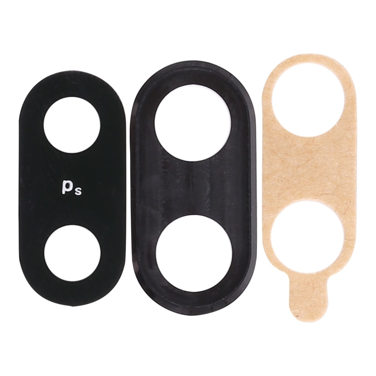For Huawei Nova 3 10pcs Back Camera Bezel with Lens Cover & Adhesive (Black) - Camera by PMC TechLife | Online Shopping South Africa | PMC TechLife | Buy Now Pay Later Mobicred