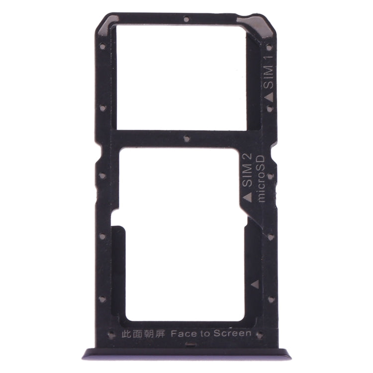 For OPPO A9 SIM Card Tray + SIM Card / Micro SD Card (Blue) - Card Tray by PMc TechLife | Online Shopping South Africa | PMc TechLife | Buy Now Pay Later Mobicred