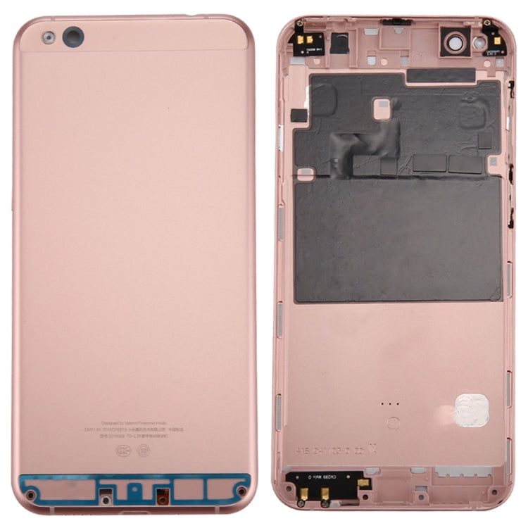 For Xiaomi Mi 5c Battery Back Cover(Rose Gold) - Back Cover by PMC TechLife | Online Shopping South Africa | PMC TechLife | Buy Now Pay Later Mobicred
