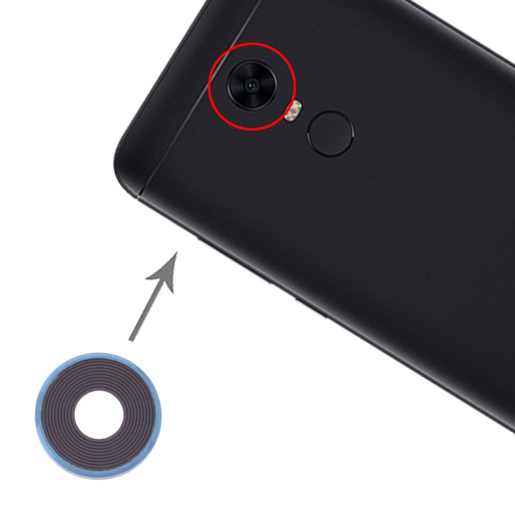 10 PCS Camera Lens Cover for Xiaomi Redmi 5 Plus(Blue) - Camera by PMc TechLife | Online Shopping South Africa | PMc TechLife | Buy Now Pay Later Mobicred