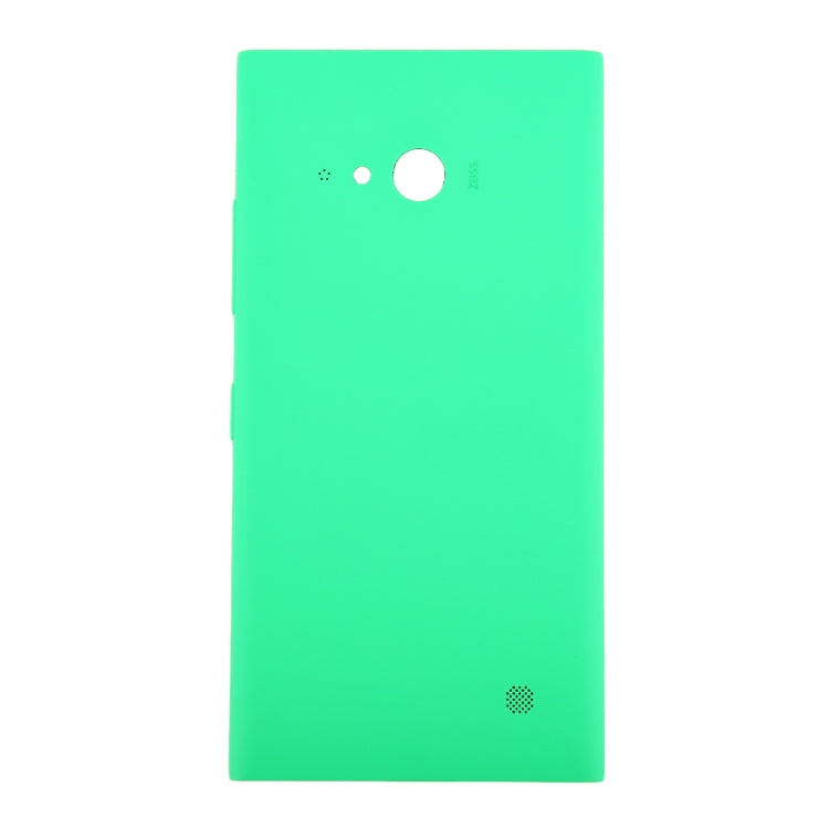 for Nokia Lumia 735 Solid Color NFC Battery Back Cover(Green) - Back Cover by PMC TechLife | Online Shopping South Africa | PMC TechLife | Buy Now Pay Later Mobicred