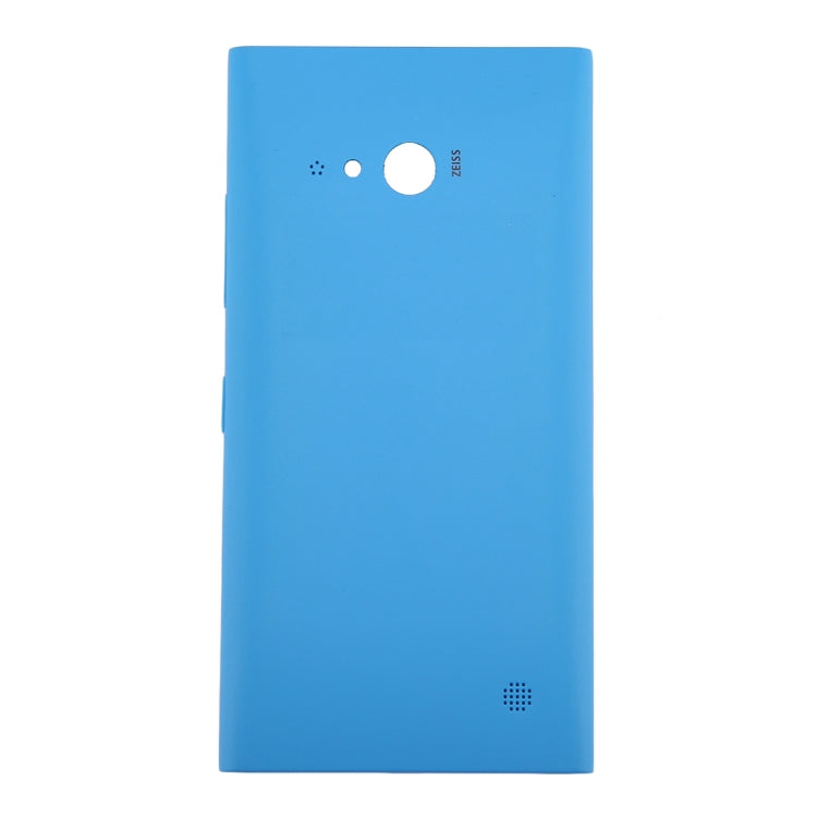 for Nokia Lumia 735 Solid Color NFC Battery Back Cover(Blue) - Back Cover by PMC TechLife | Online Shopping South Africa | PMC TechLife | Buy Now Pay Later Mobicred