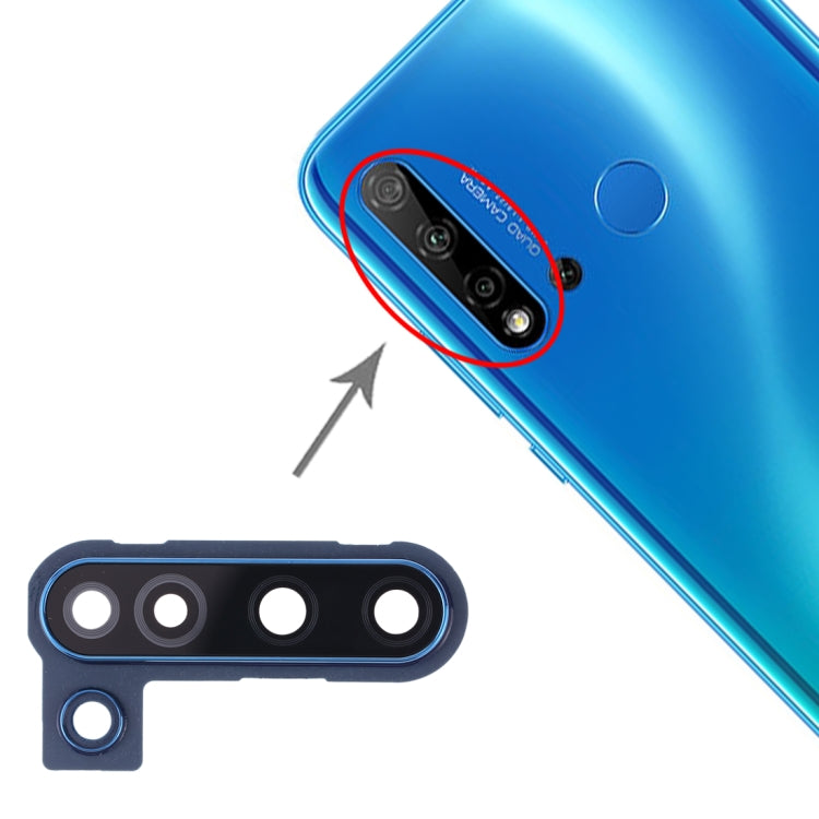 For Huawei Nova 5i  Camera Lens Cover (Blue) - Camera by PMC Jewellery | Online Shopping South Africa | PMC Jewellery