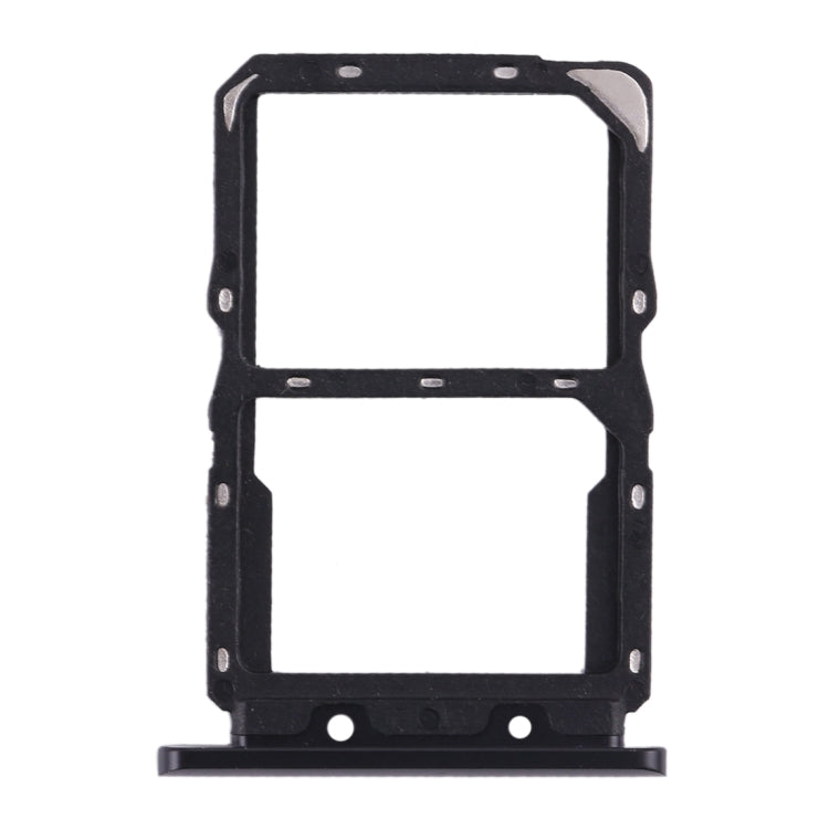 SIM Card Tray + NM Card Tray for Huawei Nova 5 (Black) - free shipping - PMC TechLife - Order now!