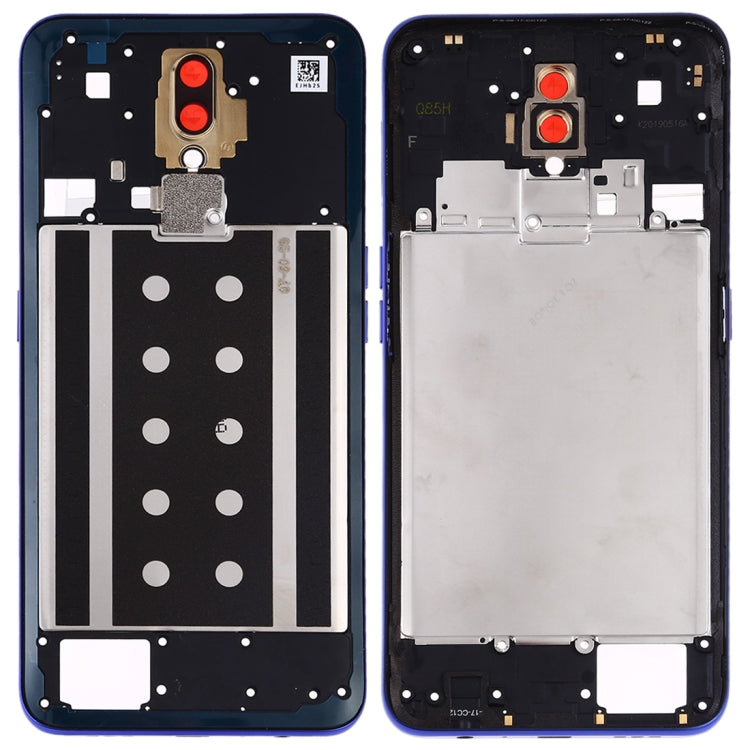 For OPPO A9 Middle Board (Blue) - Frame Bezel Plate by PMC TechLife | Online Shopping South Africa | PMC TechLife | Buy Now Pay Later Mobicred
