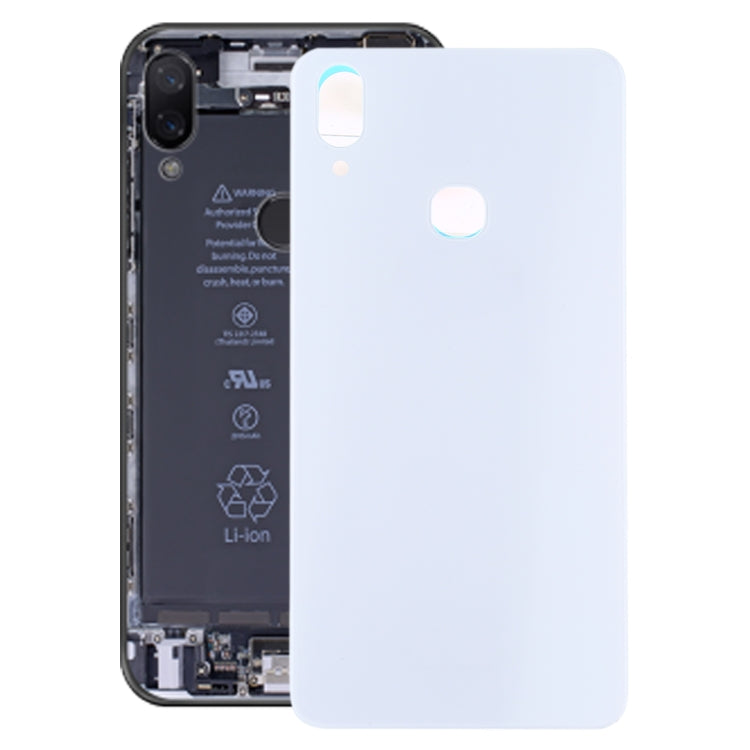 For Vivo X21i Back Cover (White) - Back Cover by PMC Jewellery | Online Shopping South Africa | PMC Jewellery | Buy Now Pay Later Mobicred