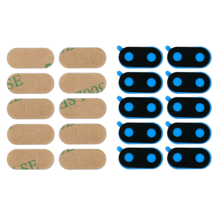 For Huawei Mate 10 Lite  10pcs Back Camera Lens with Adhesive - Camera by PMC TechLife | Online Shopping South Africa | PMC TechLife