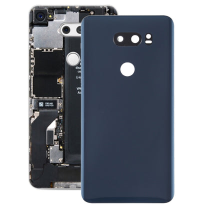 Battery Back Cover with Camera Lens for LG V30 / VS996 / LS998U / H933 / LS998U / H930(Blue) - For LG by PMC Jewellery | Online Shopping South Africa | PMC Jewellery | Buy Now Pay Later Mobicred