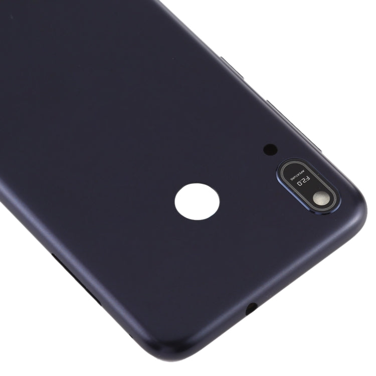 Battery Back Cover with Camera Lens & Side Keys for Asus Zenfone Max (M1) ZB555KL(Black Blue) - Back Cover by PMC TechLife | Online Shopping South Africa | PMC TechLife | Buy Now Pay Later Mobicred
