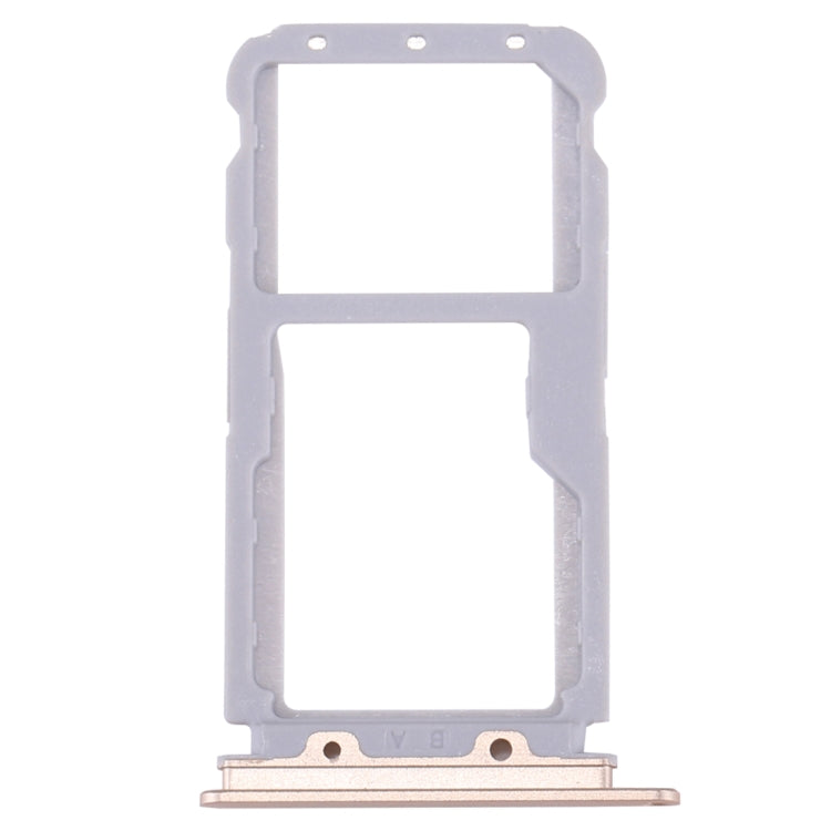 For Huawei nova 2 Plus SIM Card Tray & SIM / Micro SD Card Tray(Gold) - Card Socket by PMC TechLife | Online Shopping South Africa | PMC TechLife | Buy Now Pay Later Mobicred