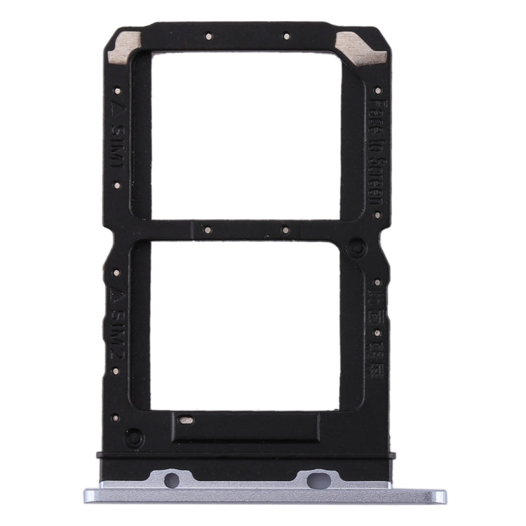 For Realme X2 Pro SIM Card Tray + SIM Card Tray (Silver) - Card Socket by PMc TechLife | Online Shopping South Africa | PMc TechLife | Buy Now Pay Later Mobicred